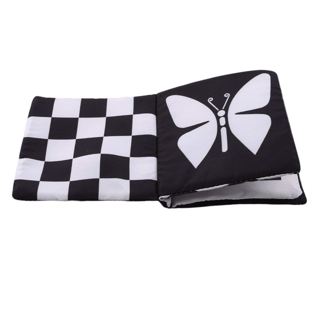 Livre en noir et blanc en tissu (www.amazon.fr), 3,25 EUR