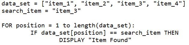 Q Linear And Binary Search Algorithms Gcse Csuk Revisecs - Premium Geometric Background - Mobile