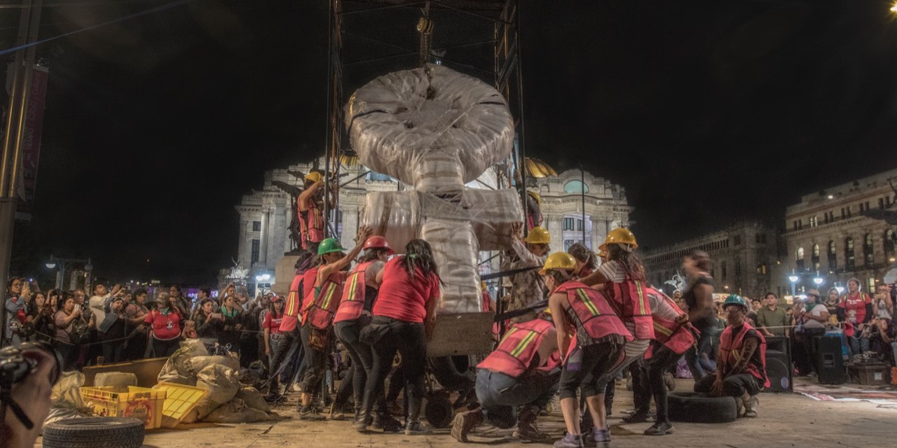 Crónica de un anti-monumento, de mujeres para mujeres