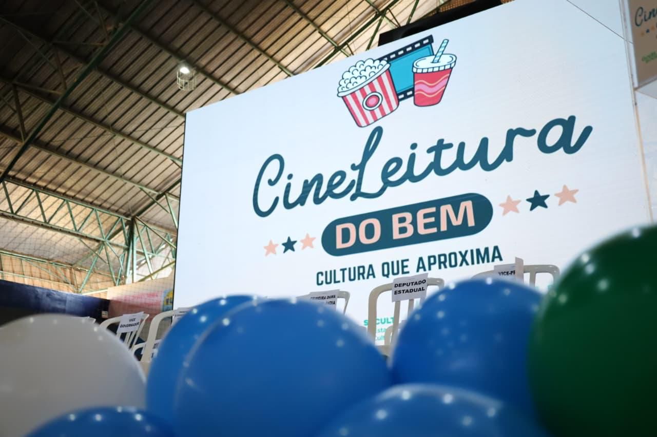 Cine Leitura do Bem leva cinema e literatura a cinco municípios goianos nesta semana