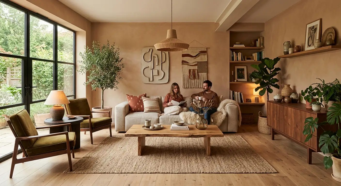 Tendencias de diseño de interiores en 2026: estilos, materiales y colores para transformar tu hogar