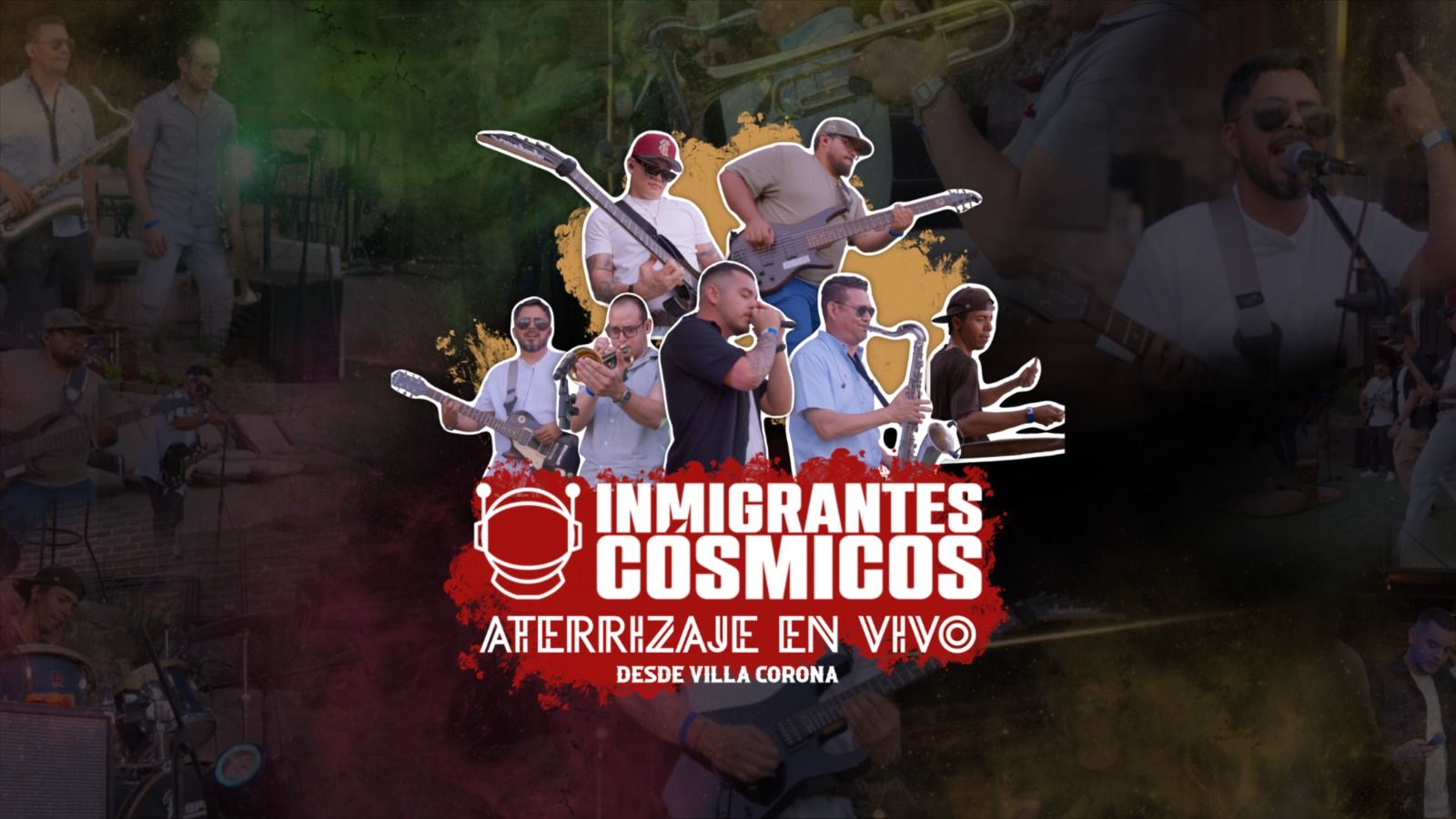 [México] Inmigrantes Cósmicos lanza su disco ‘Aterrizaje en vivo desde Villa Corona’
