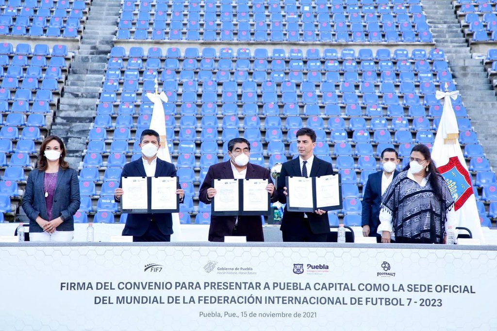 PUEBLA CAPITAL, SEDE OFICIAL FIF7 WORLD CUP 2023 Y FIF7 CLUB CHAMPIONSHIP 2023