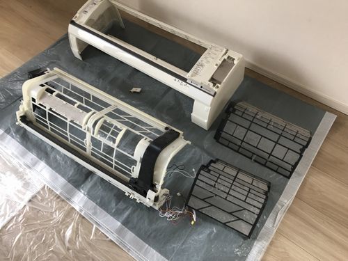 パナソニック】お掃除ロボットエアコン分解方法！（CS-404CEX2-W