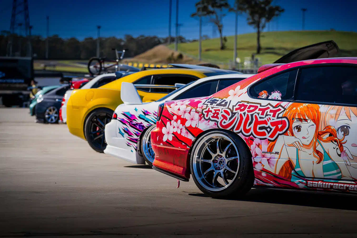 JDM car culture meet with modified Japanese cars