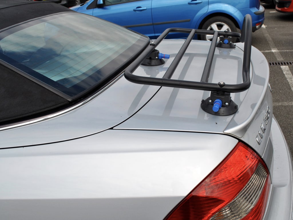 mercedes clk convertible luggage rack revo rack