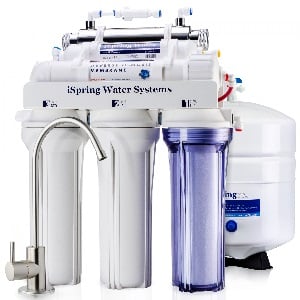 iSpring RCC7U 6-Stage High-Capacity Under Sink Reverse Osmosis System
