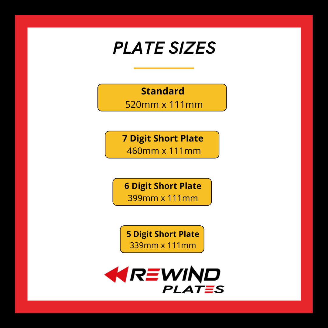3D GEL NUMBER PLATES - MAD TINTS