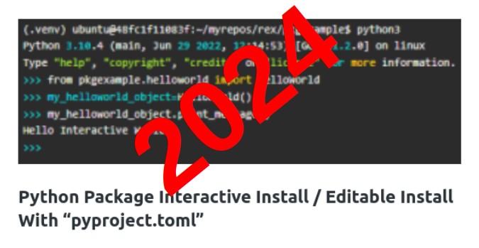 The State Of Python ‘setuptools’ ‘pyproject.toml’ Packaging In 2024
