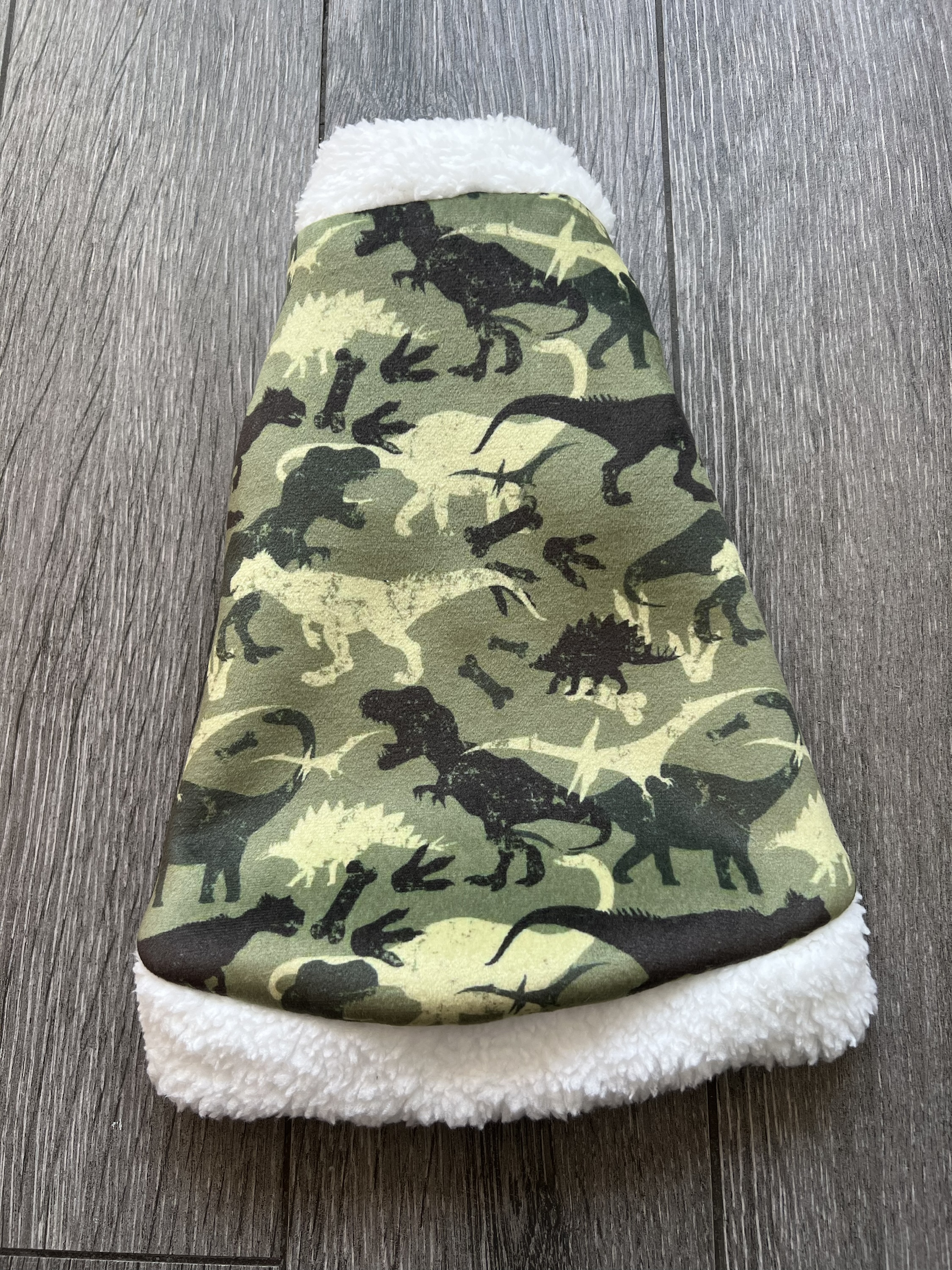 Sherpa and Super Soft Fleece Coat Dinos for Sphynx/Small Pets: imagen 3