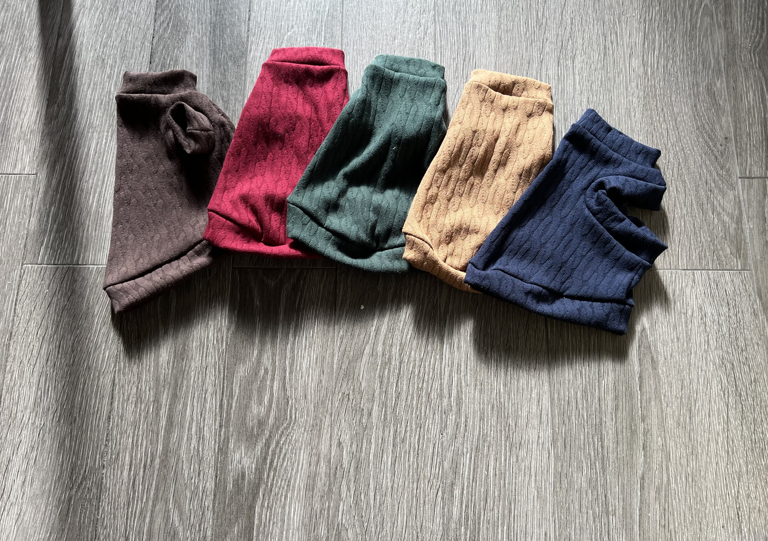 Cable Knit jumper for Sphynx/Small pets - Image 1