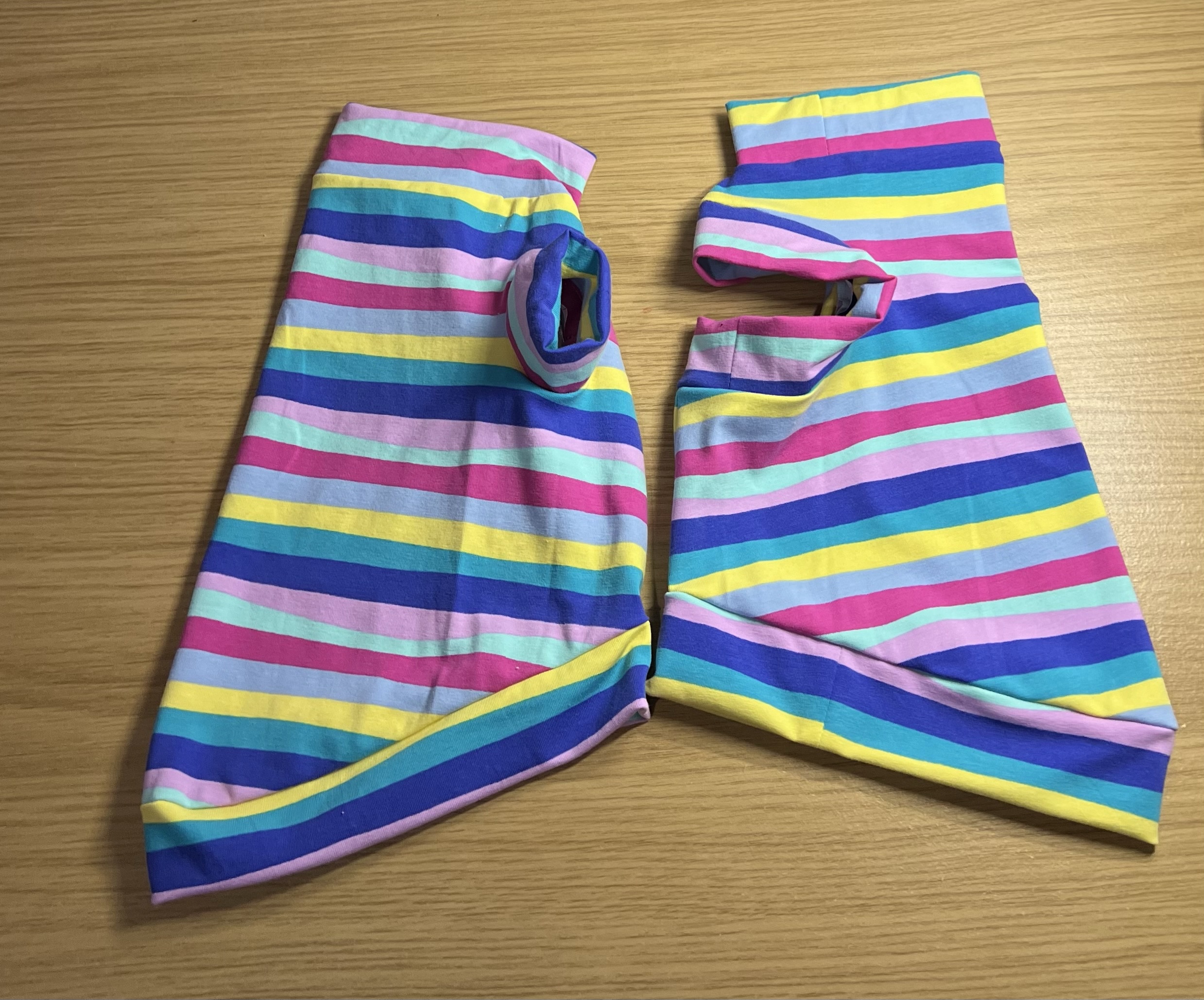 Striped jumper for Sphynx/ Small Pets