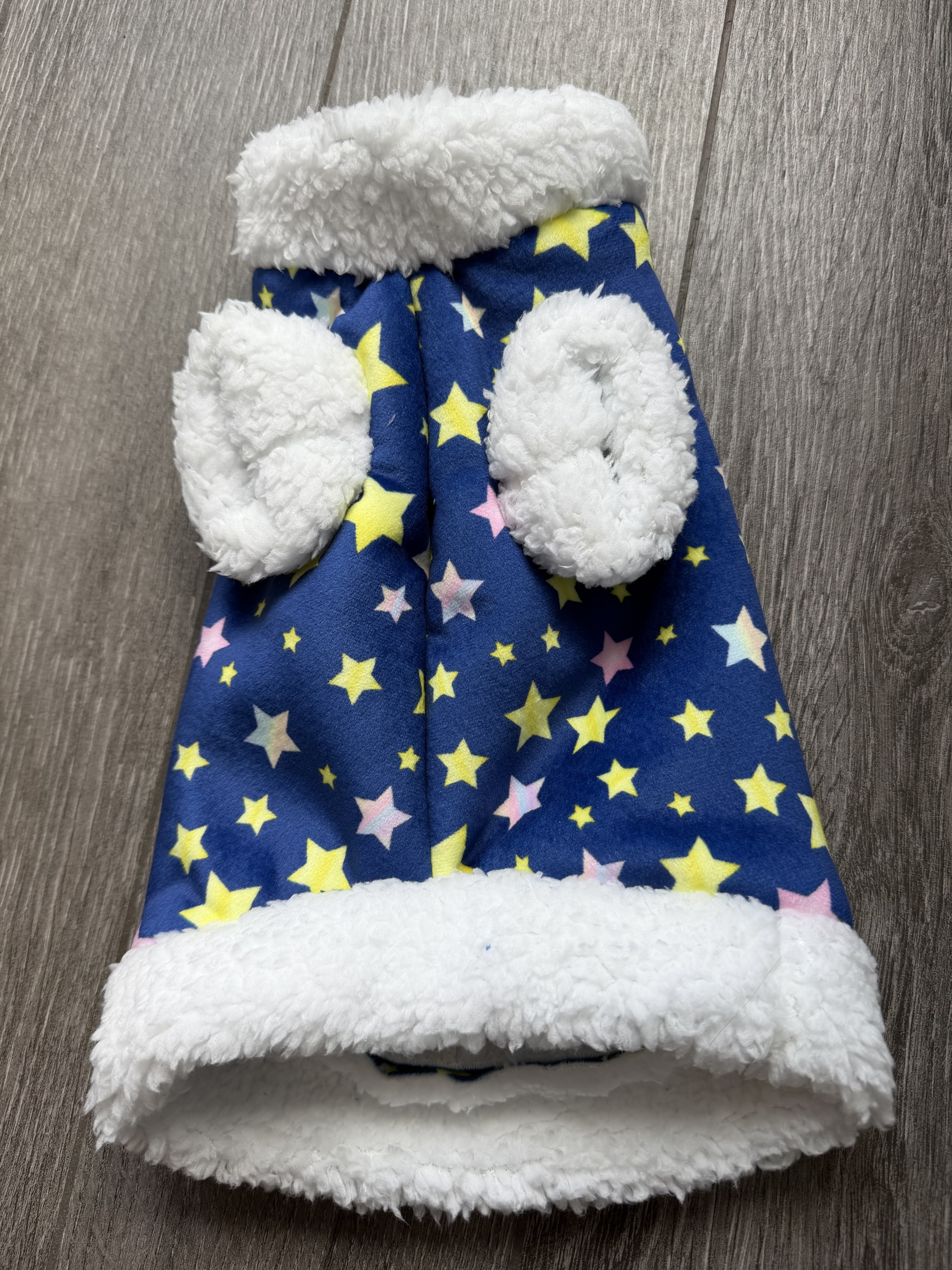 Sherpa and Super Soft Fleece Coat Stars for Sphynx/Small Pets: imagen 10