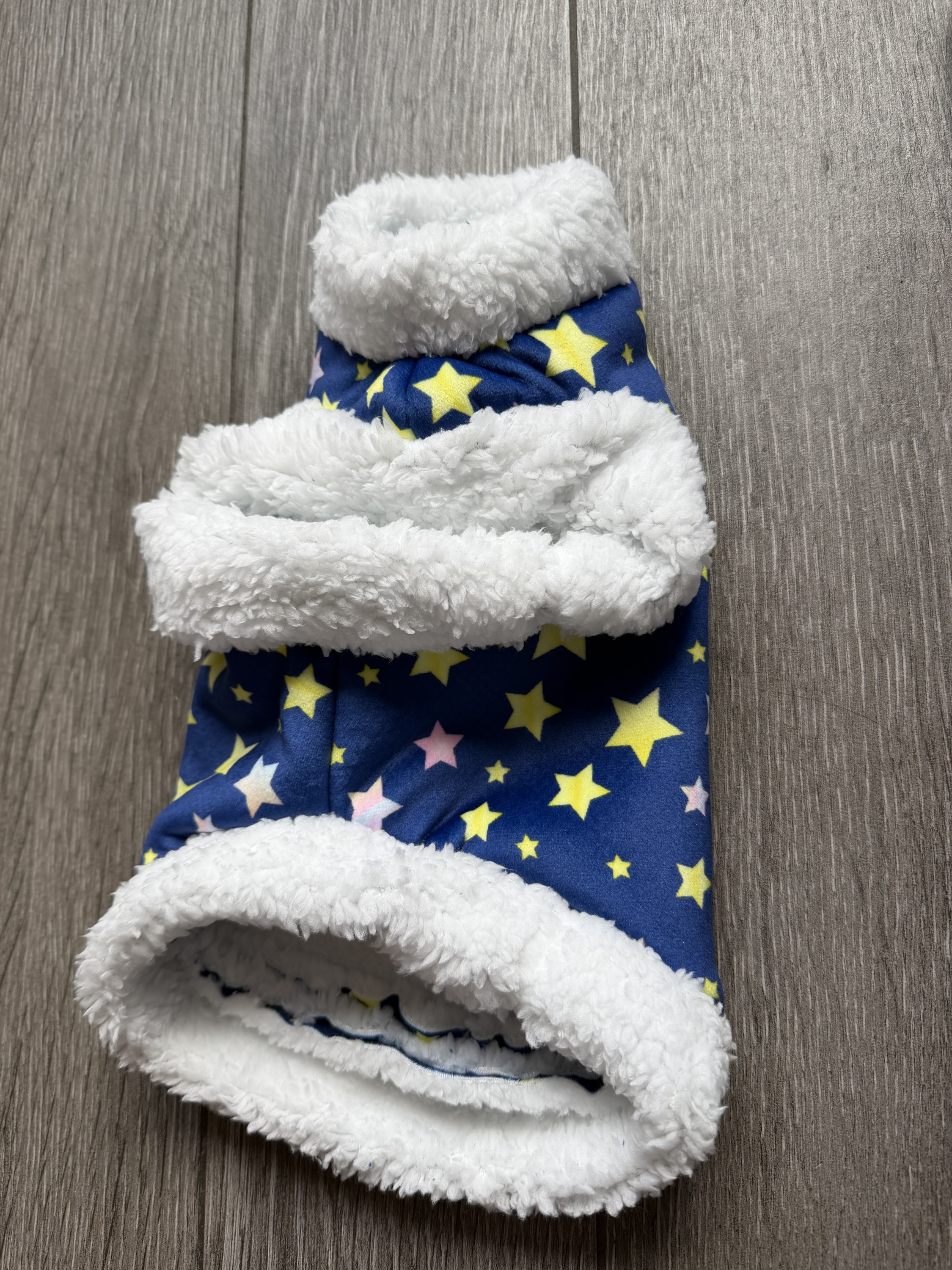 Sherpa and Super Soft Fleece Coat Stars for Sphynx/Small Pets: imagen 9