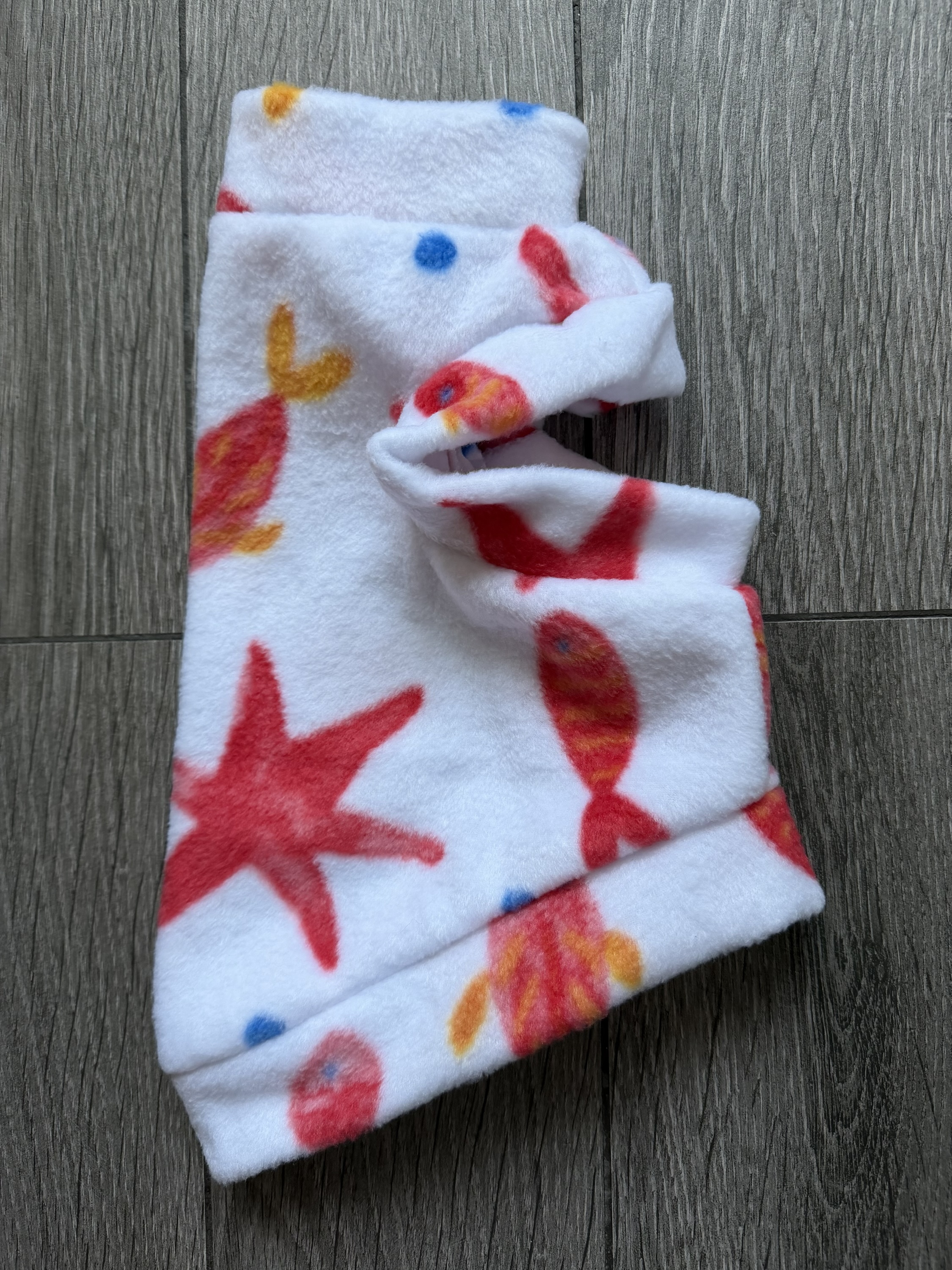 Sea Life Fleece for Sphynx/Small Pets - Image 4