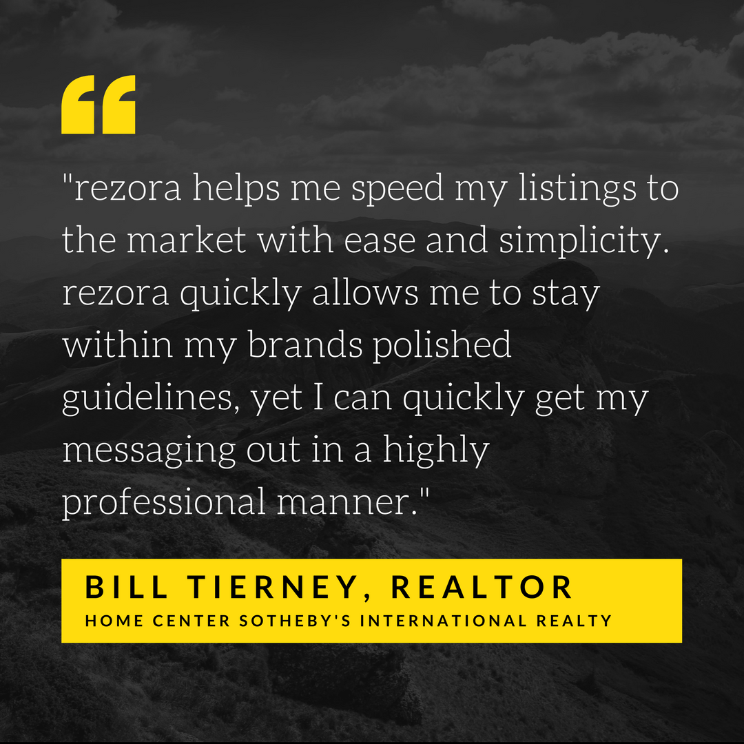 4 Ways rezora Makes Marketing Easy for Agents