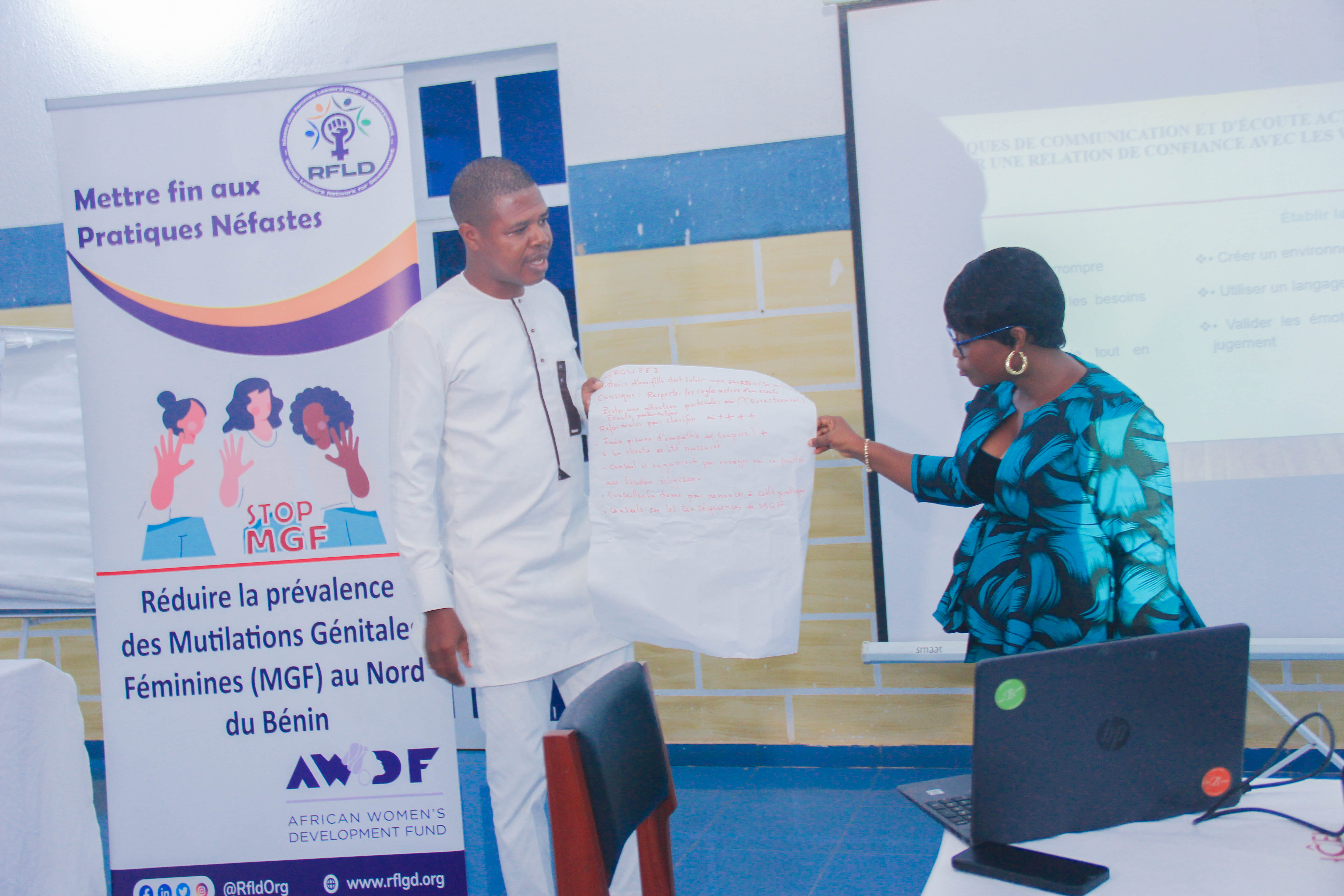 RFLD with AWDF join forces in the North of Benin to ending Harmful Practices with focus on Female Genital Mutilation (FGM)