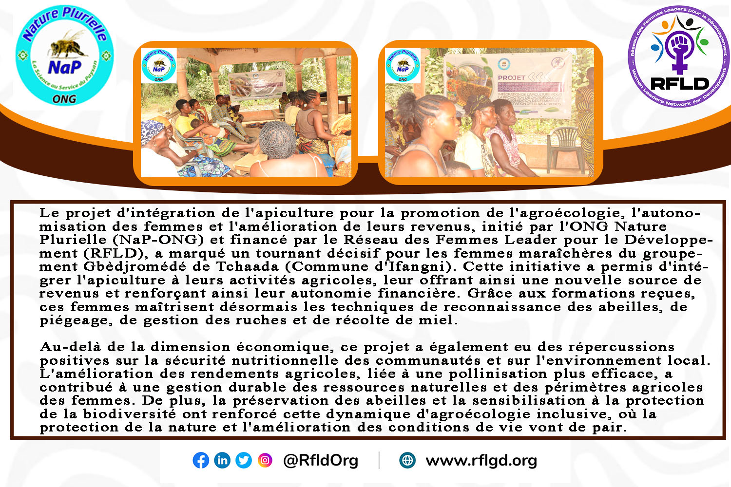 RFLD Subgrantees Testimonies in 2024 (French)