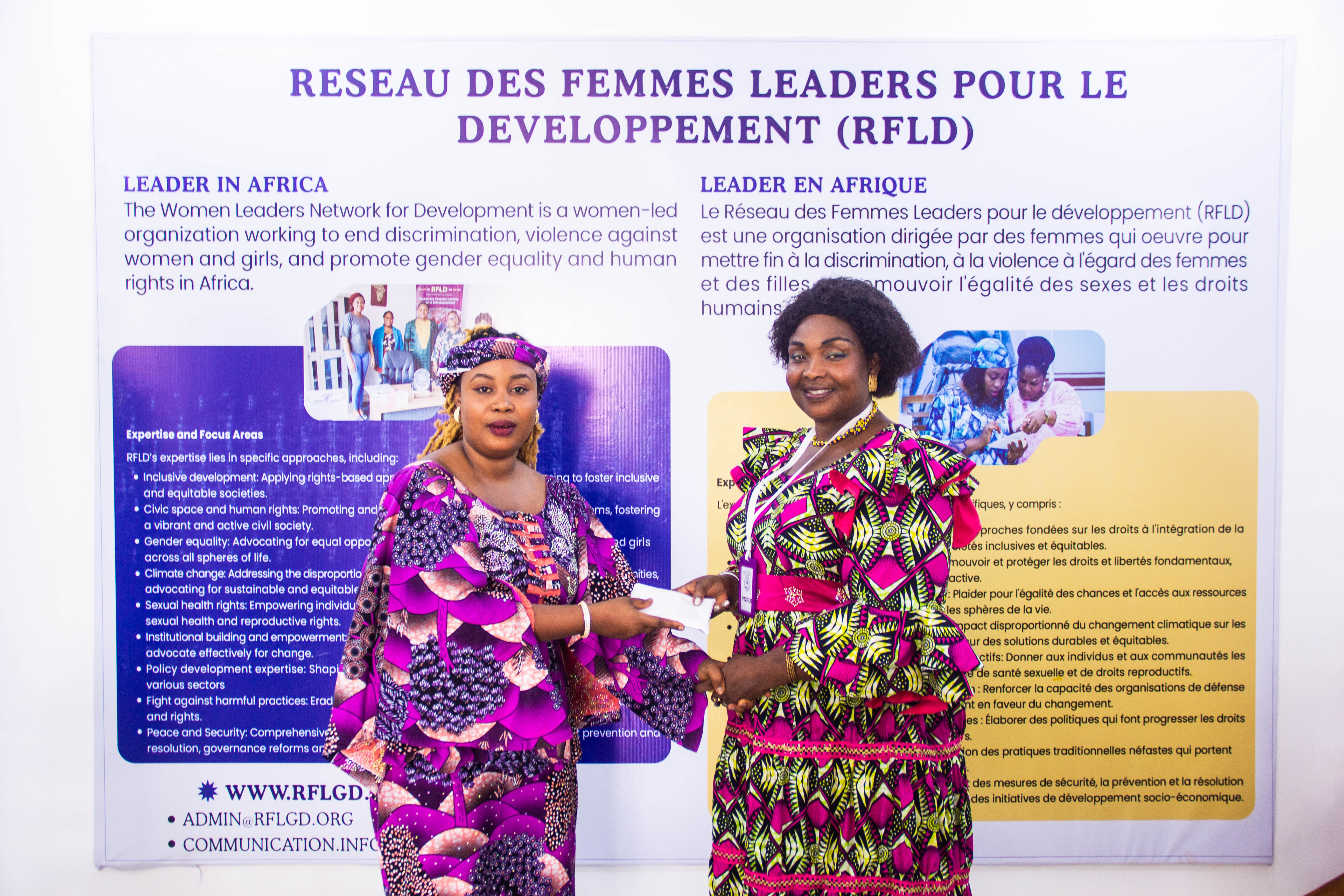 Spotlighting Women’s Leadership for Political Equality in Benin: RFLD Grant Empowers REFELA
