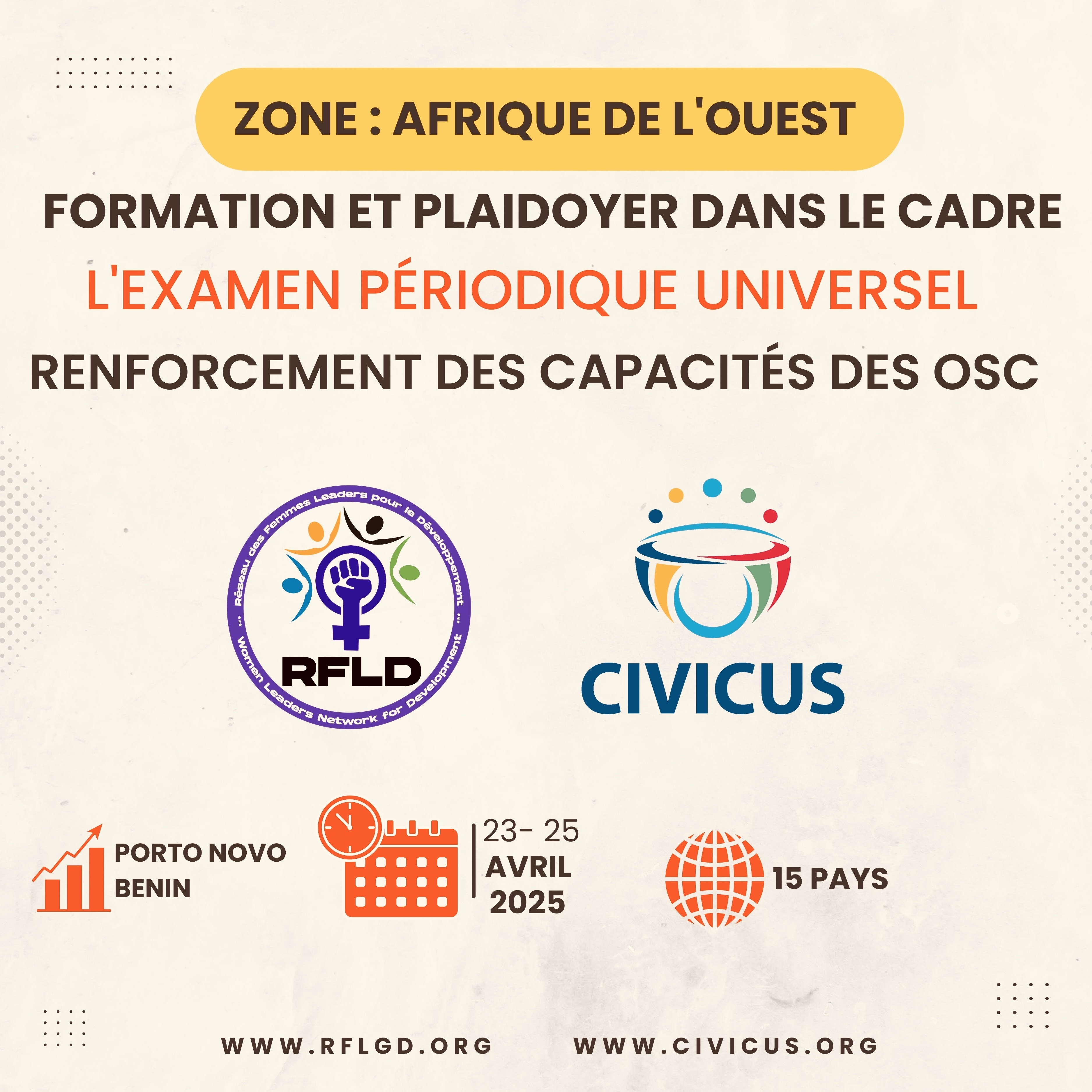 Consultation on Civic Space and Capacity Strengthening for Advocacy initiatives with ACHPR and UN HRC Special Mechanisms 