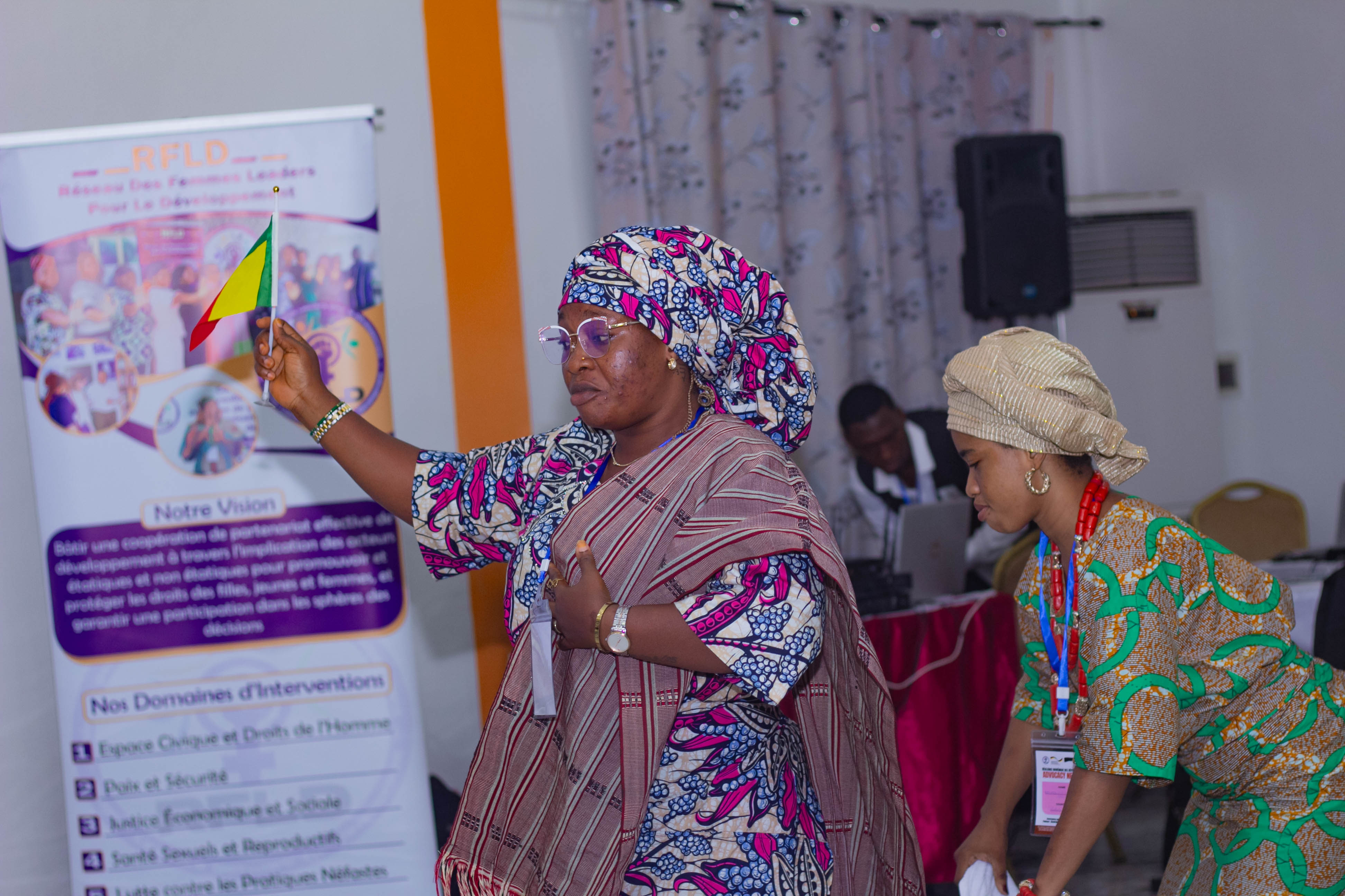 Women leaders at an RFLD convening