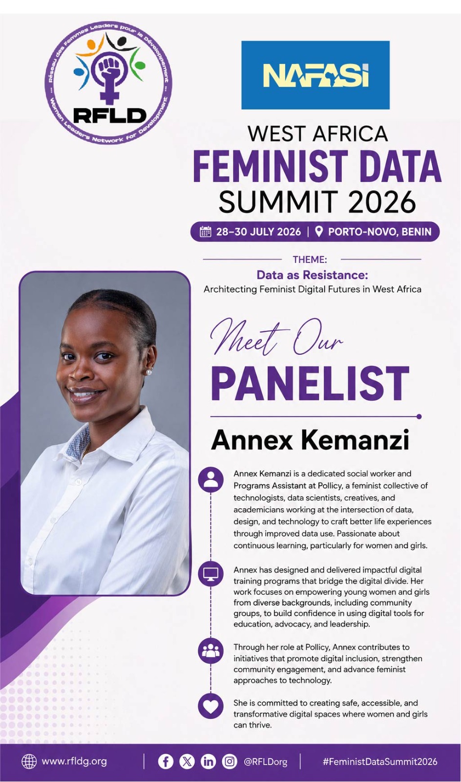 Summit resource person