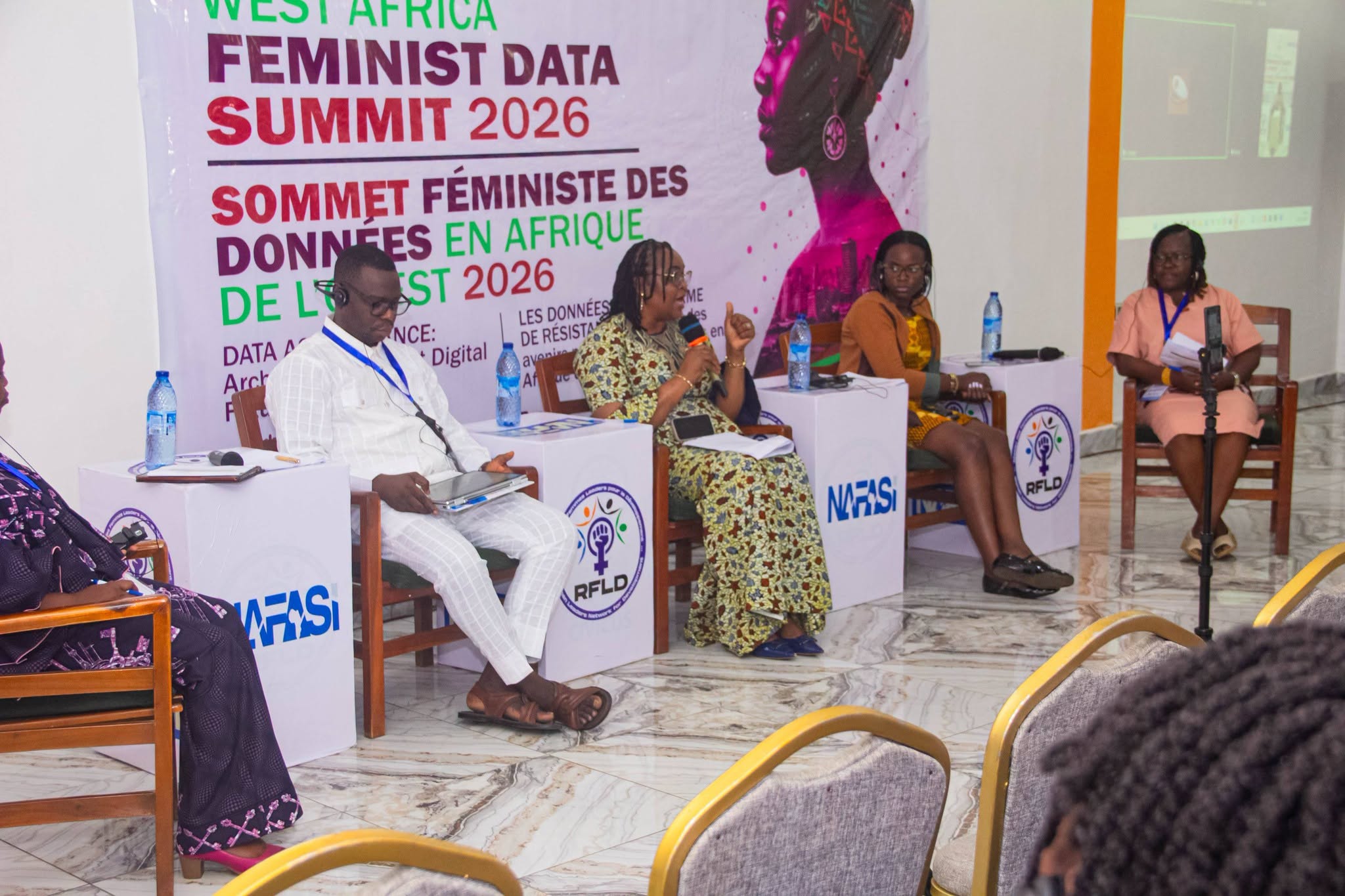 Group photograph, West Africa Feminist Data Summit 2026