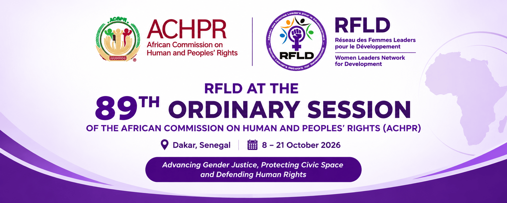 RFLD update: our panel joins the African Commission’s main agenda in Dakar