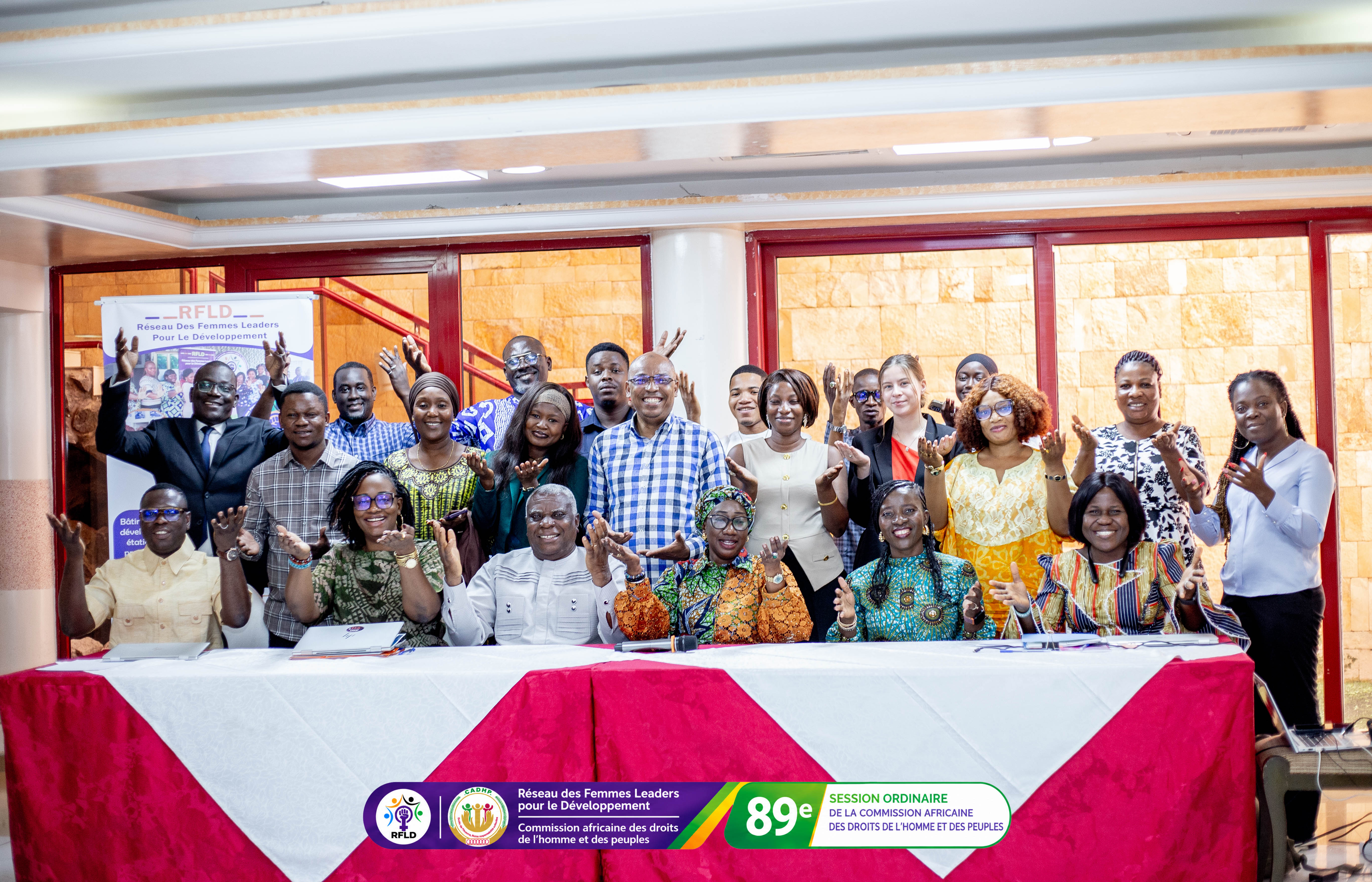 RFLD delegation at the 89th Ordinary Session of the African Commission in Dakar
