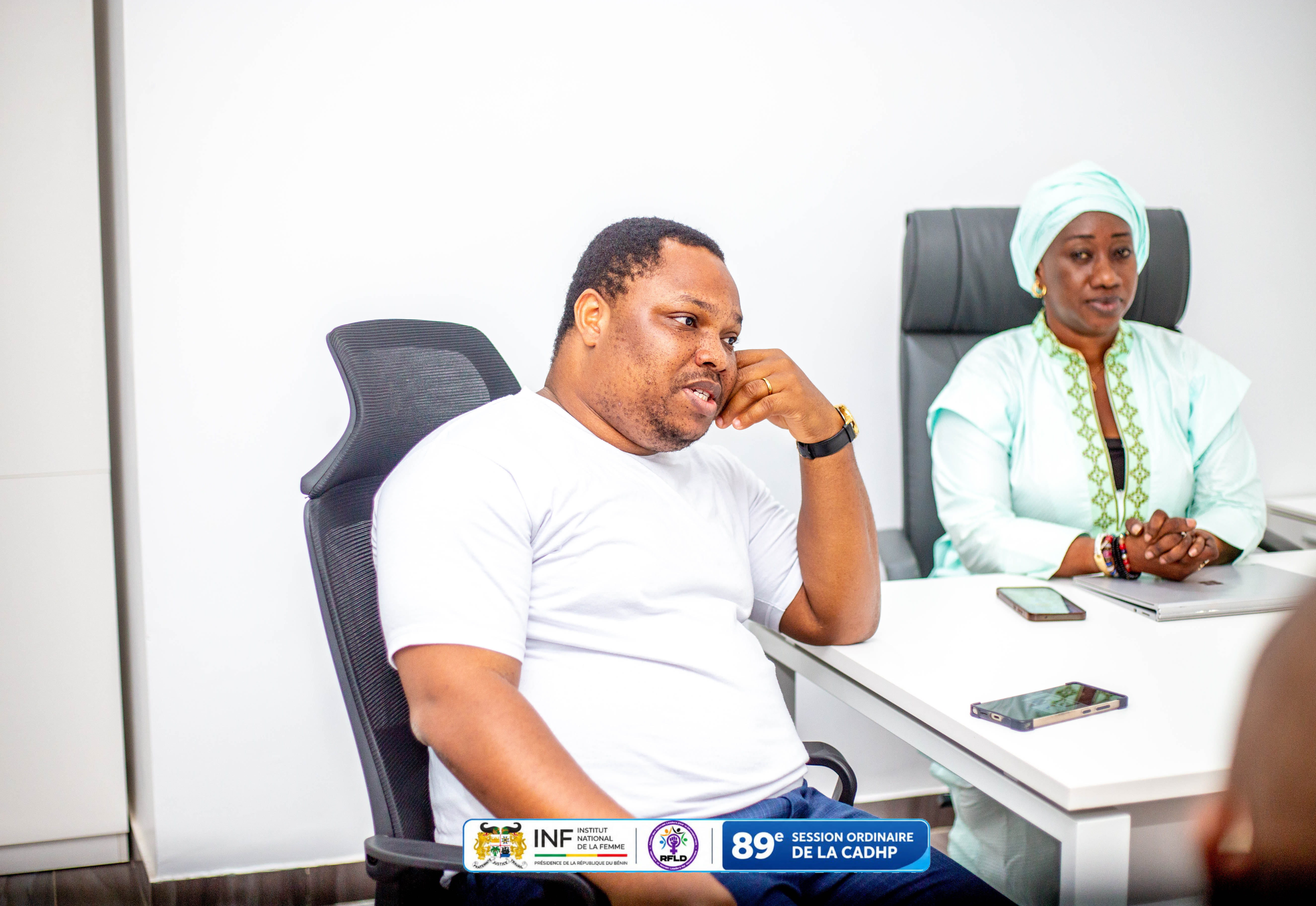 RFLD team members during the meeting