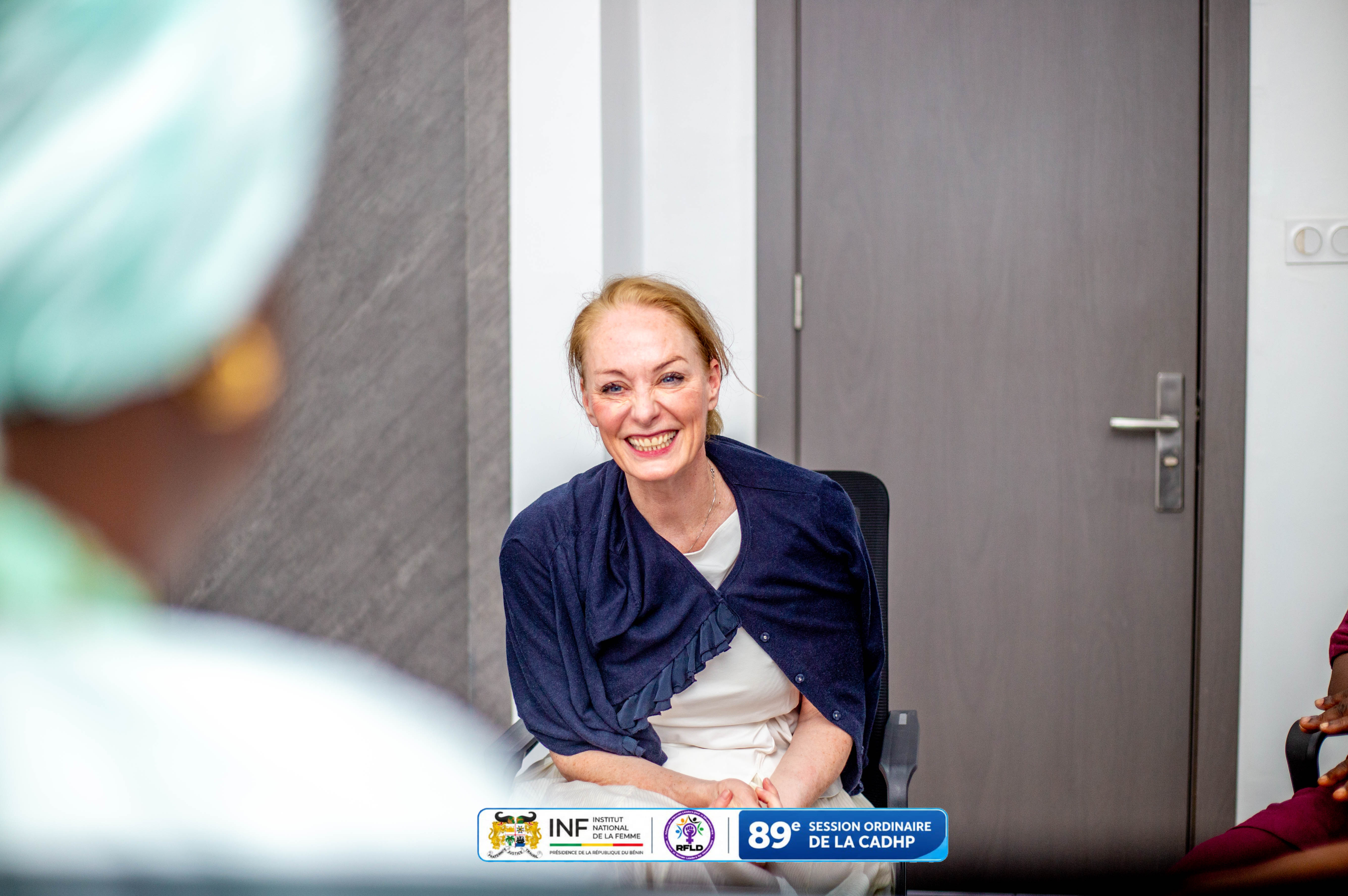 Konstanze Ricken at the RFLD office