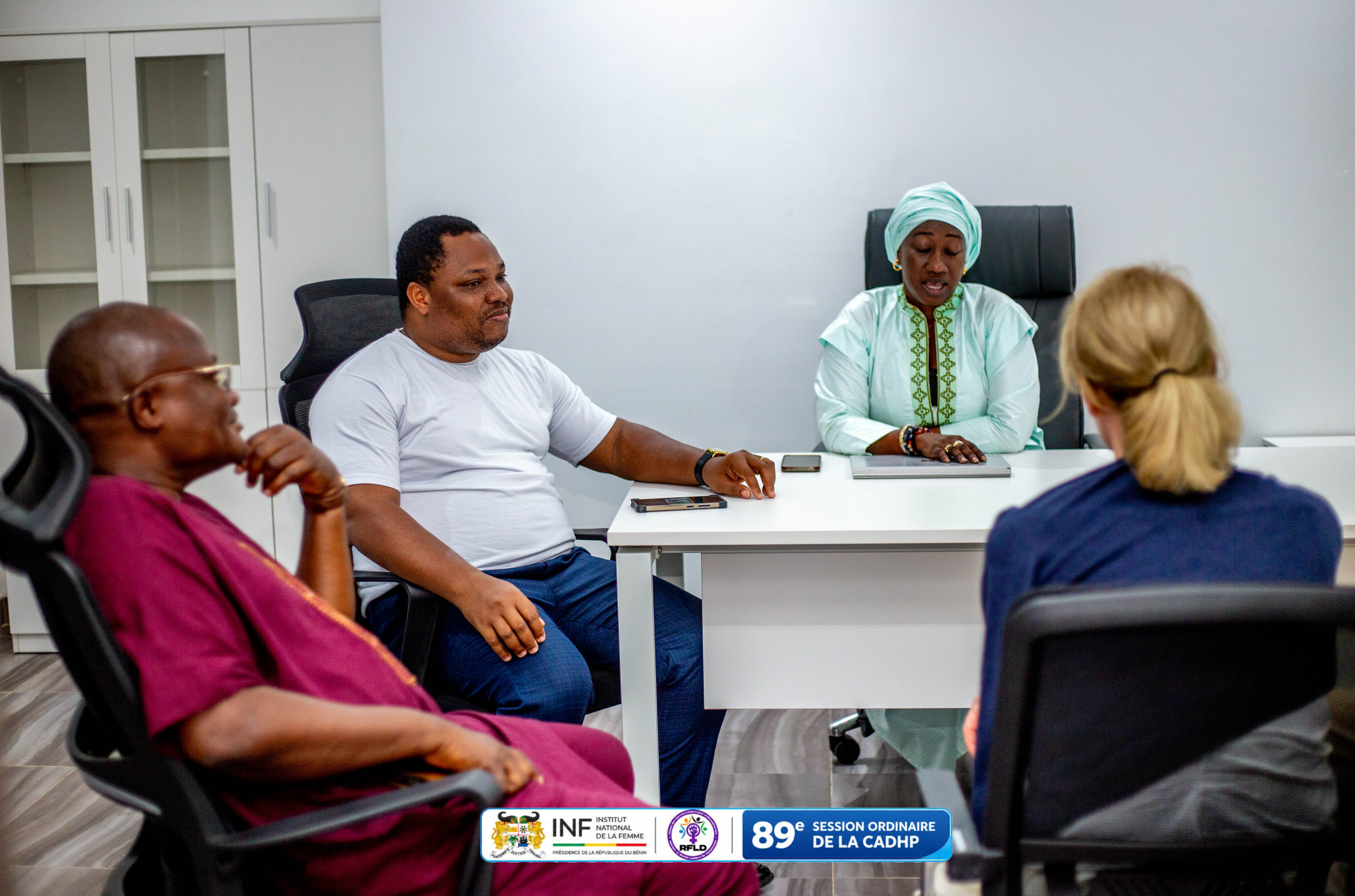 Working session between GIZ and RFLD in Dakar