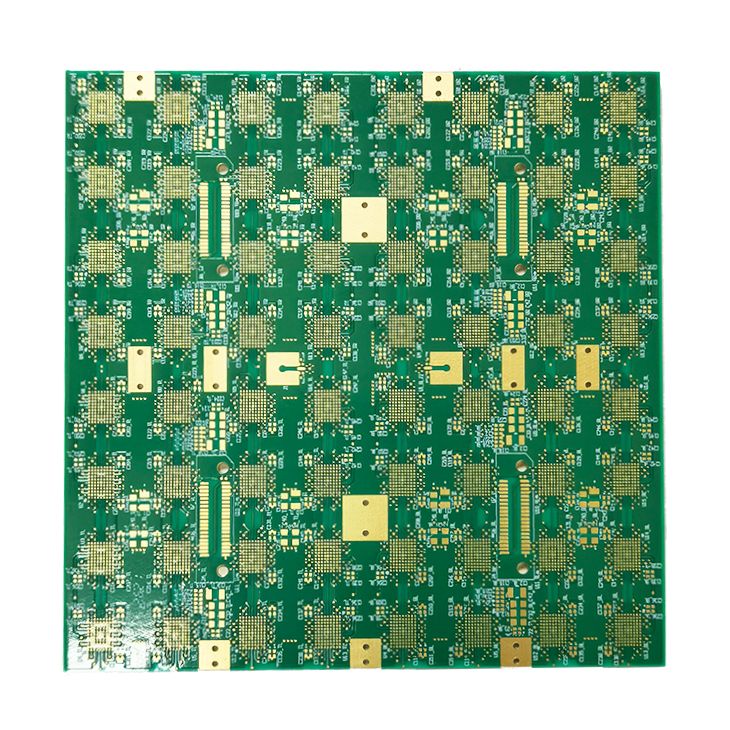 Multilayer PCB photograph identified in the archive as RO4003C with Ticer ECM2012