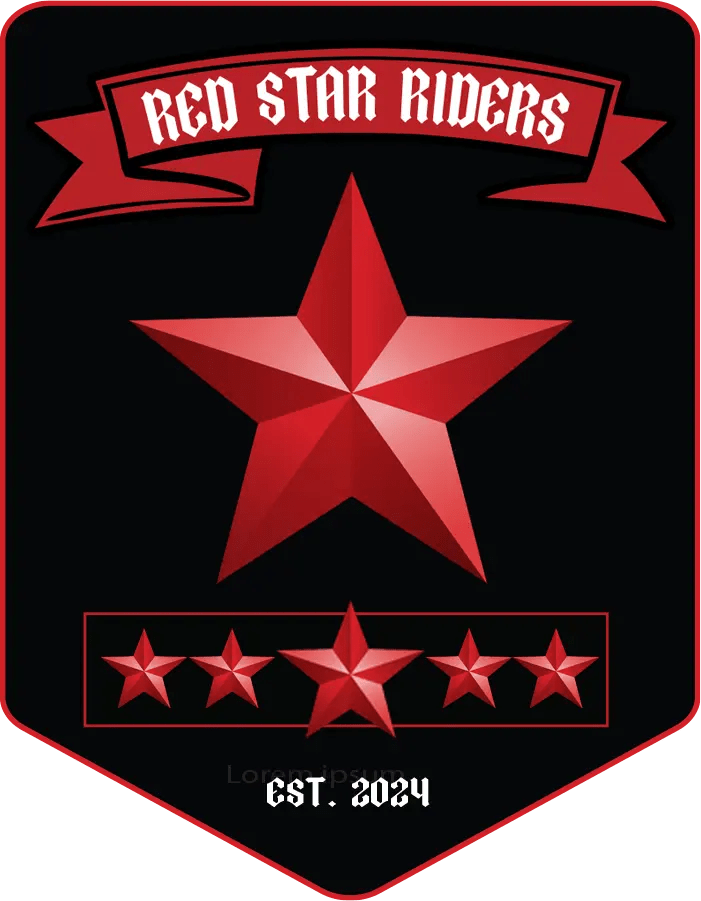 Red Star Riders Patch with Devices