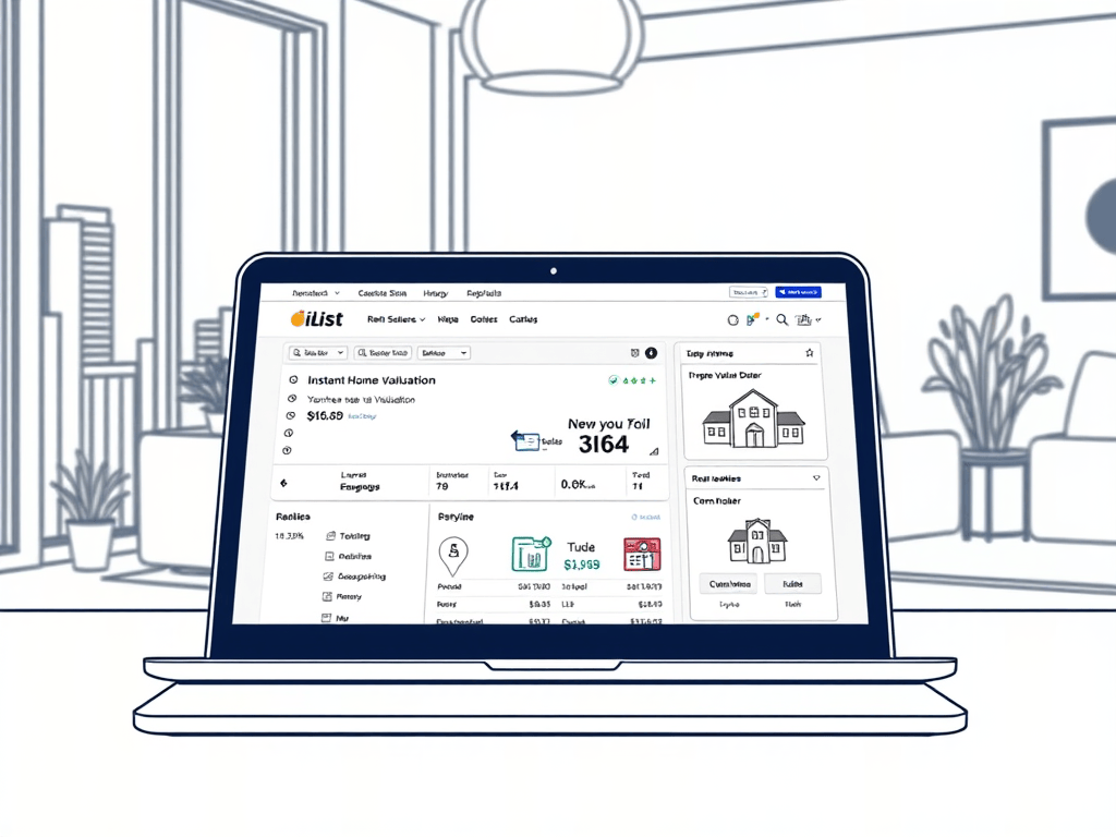 iList Seller Platform on a Laptop