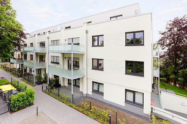 Beuel die sonnenseite bonns mit seiner kilometerlangen rheinpromenade. Im Rheingarten 7, Bonn rechtsrheinisch, Bonn-Beuel - Rheinhaus