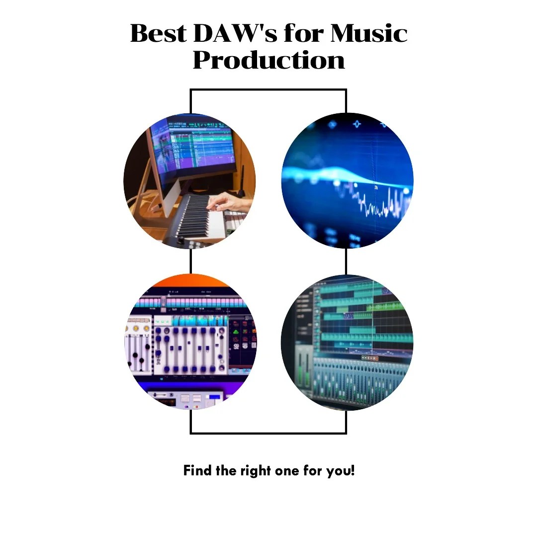 DAW for EDM, Digital Audio Workstation for electronic music production, all you need to know about