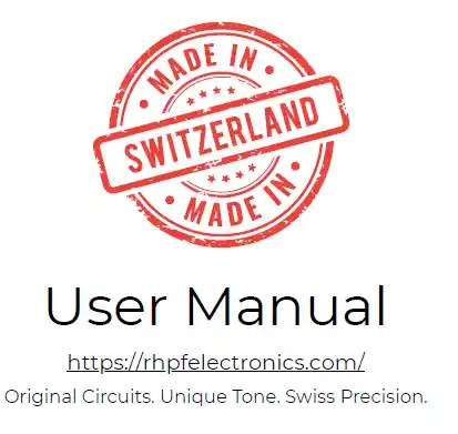 RhPf Electronics User Manuals