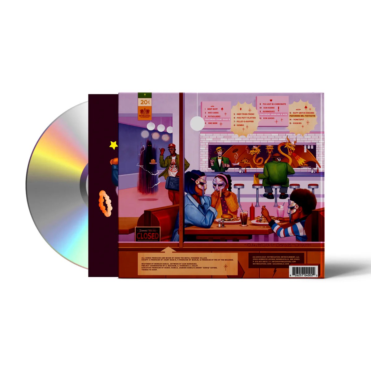 Mf Doom Mm Food 20th Anniversary Edition Cd Rhymesayers