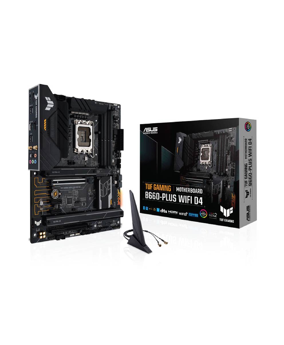 Asus TUF GAMING B660-PLUS WIFI D4 LGA 1700 ATX Motherboard - Riaz