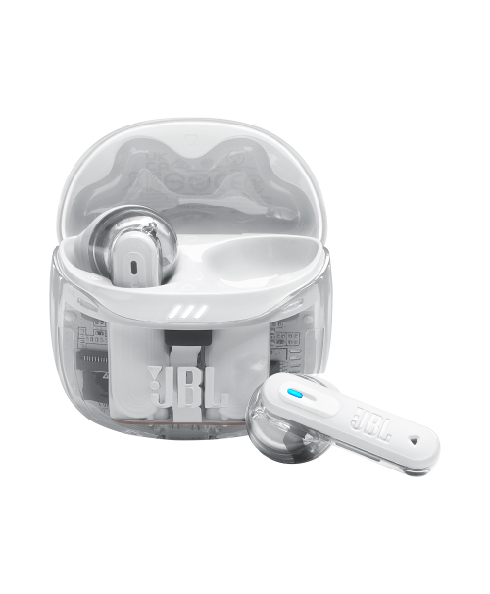 JBL Tune Flex 2 Ghost White ANC Headphones - Riaz Computer