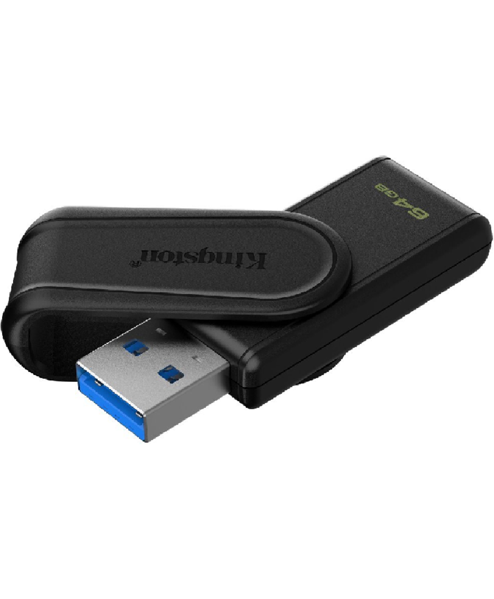 Kingston DTXS/64GB USB flash drive with swivel cap - Riaz Computer
