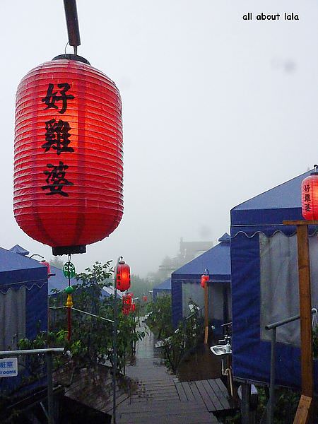在巴洛克帳棚中用餐 好雞婆雲南擺夷料理 清境用餐新選擇