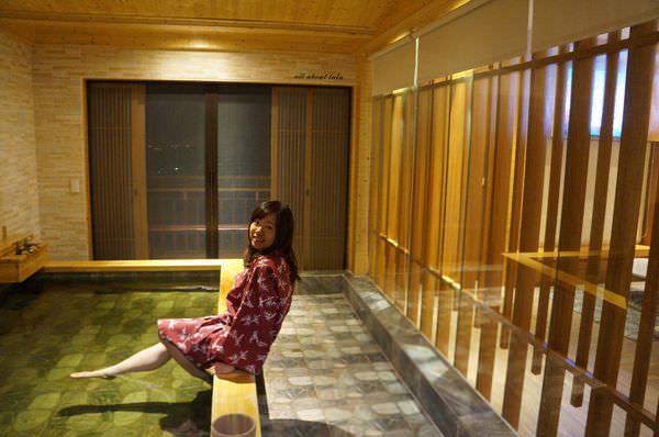 花蓮溫泉民宿推薦 山灣水月景觀溫泉會館 可以游泳的浴池 大坪數的新穎質感溫泉民宿
