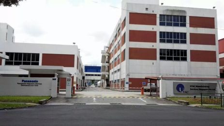 Main entrance of factory