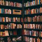 books filed neatly on shelves