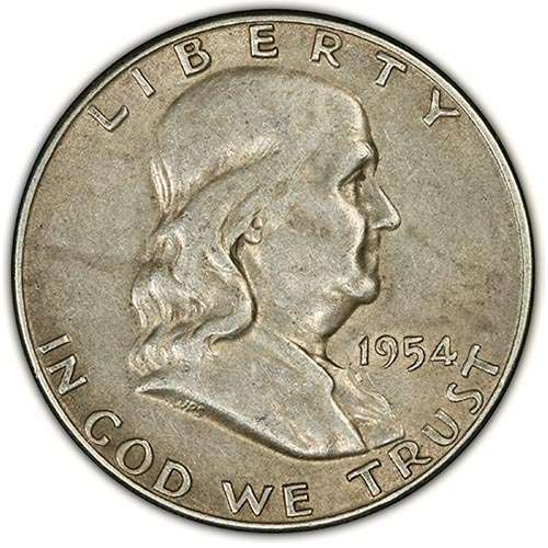 90% Silver Franklin Half Dollar Random Year