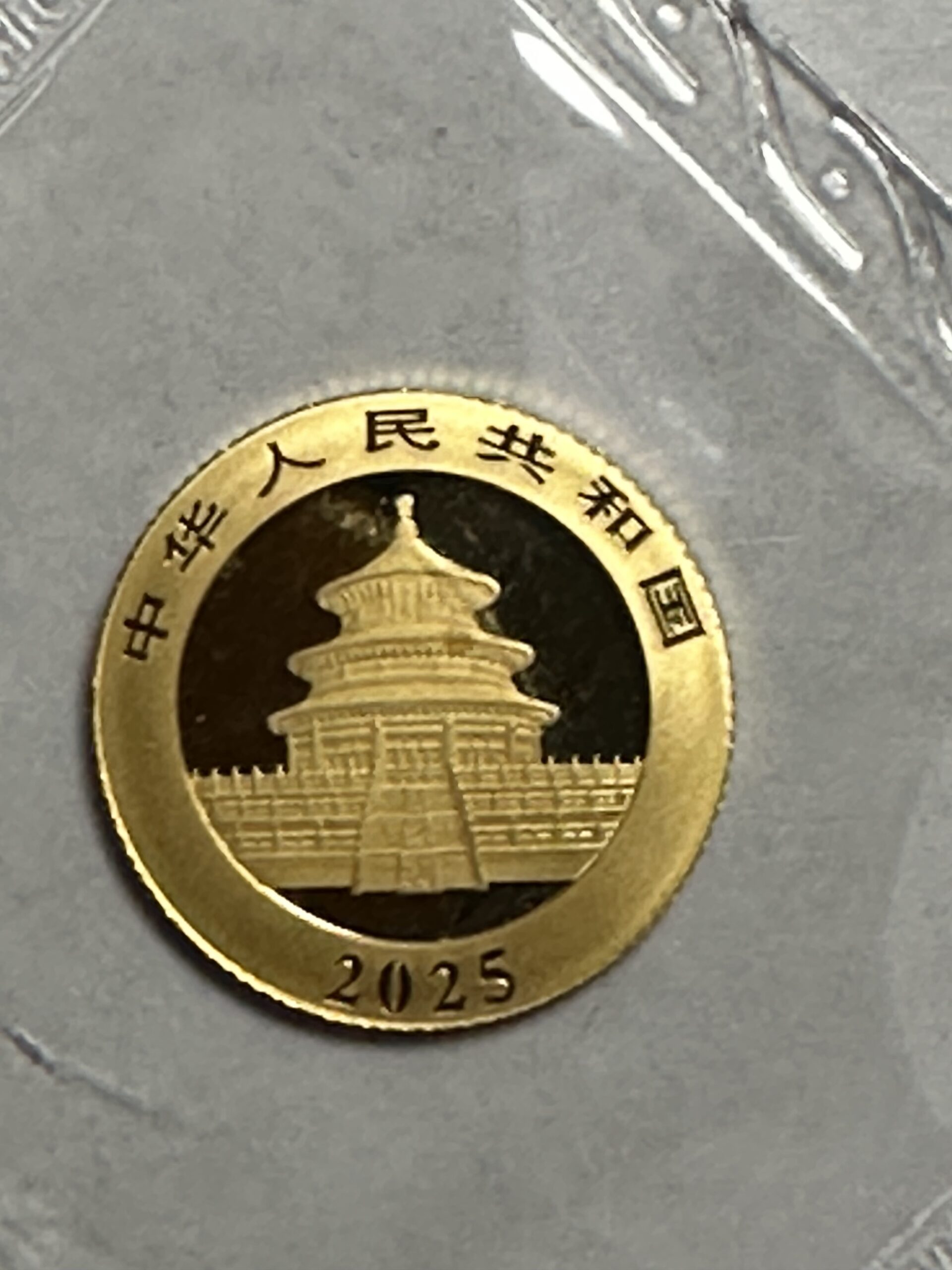 2025 3 gram gold panda