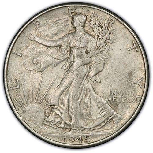 90% Silver Liberty Walking Half Dollar Random Year