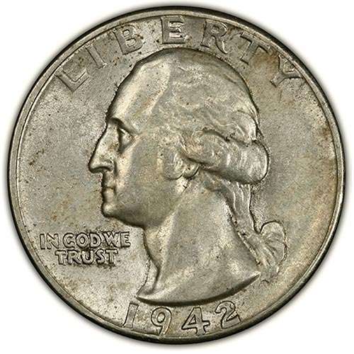 90% Silver Washington Quarter (1932–1964) Random Date